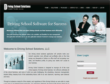 Tablet Screenshot of drivingschoolsolutions.com